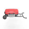 2 Burners Portable Gas Grill mei Trolley